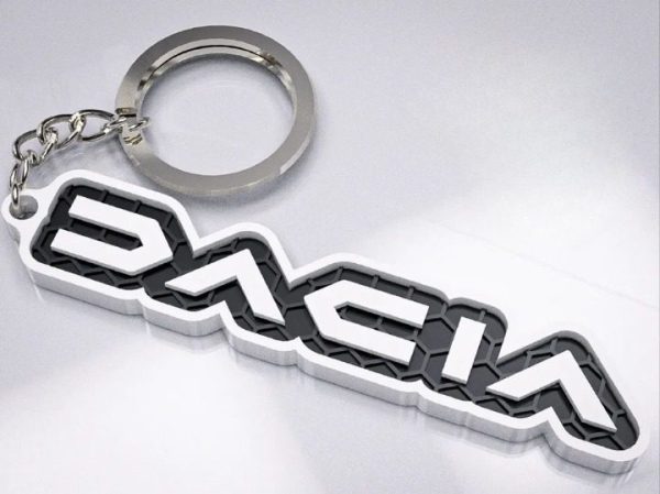 Brelok napis Dacia