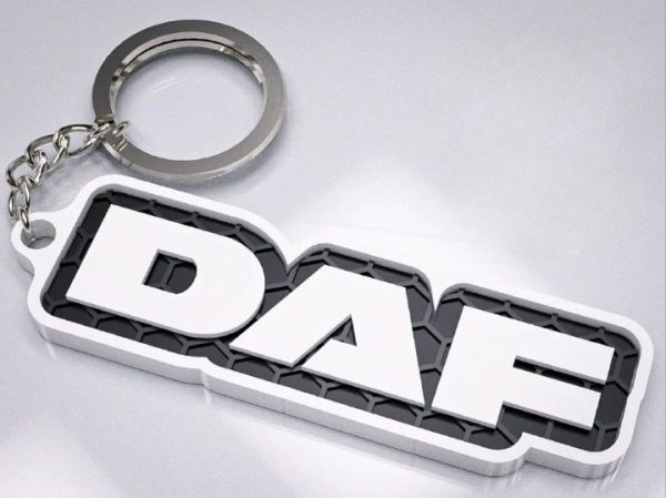 Brelok napis Daf