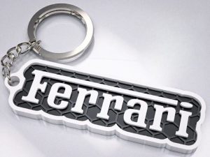 Brelok napis Ferrari