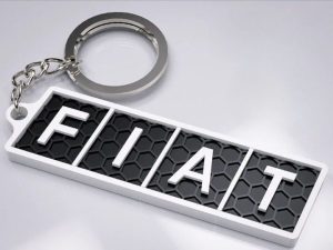 Brelok napis Fiat