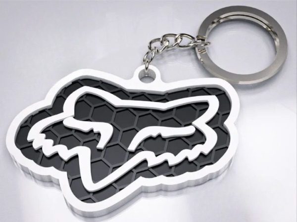 Brelok logo Fox Racing