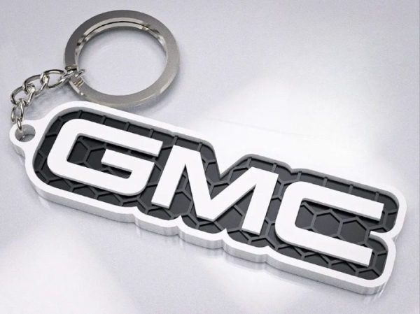 Brelok napis GMC