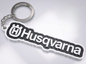 Brelok logo + napis Husqvarna