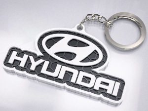 Brelok logo + napis Hyundai