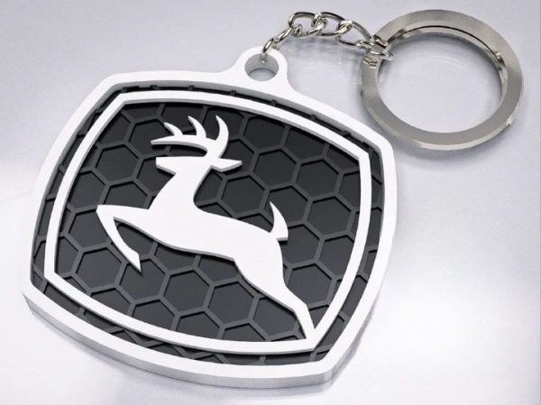 Brelok logo John Deere