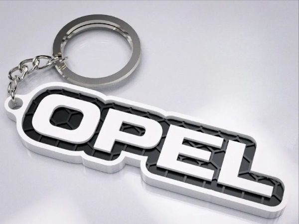 Brelok napis Opel
