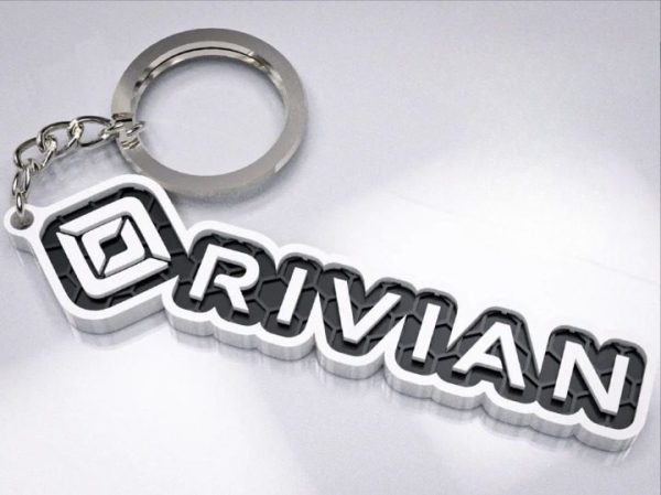 Brelok logo Rivian
