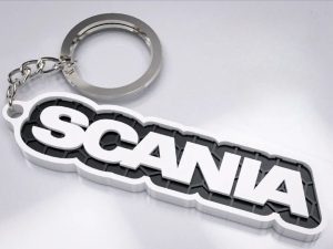 Brelok napis Scania