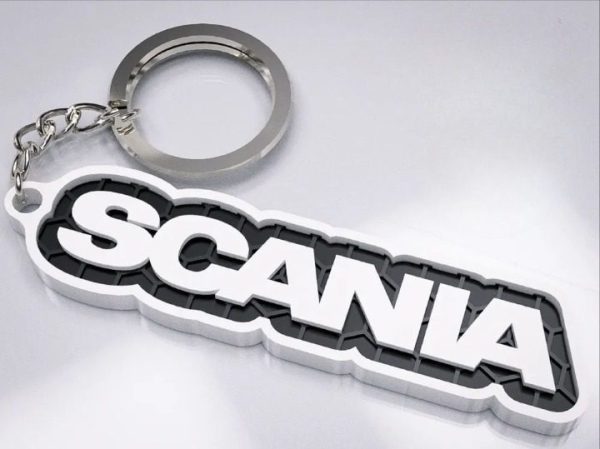 Brelok napis Scania