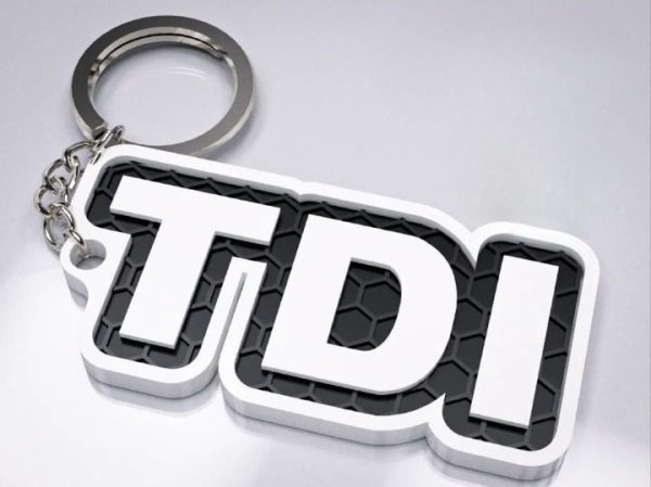 Brelok napis TDI