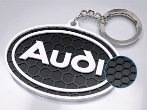 Brelok logo Audi okrągłe